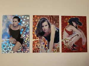 2002 RED DWARF Futera UK Platinum CHLOE ANNETT CA1 CA3 CA5 Foil CHASE CARDS NMMT - Picture 1 of 2