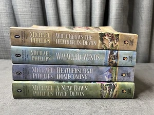 The Secrets of Heathersleigh Hall Series 1-4 Books Michael Phillips Paperback - Picture 1 of 18