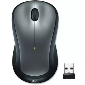 Logitech M310 Kabellose Maus 2.4 GHz Verbindung via Nano USB Empfänger Silber - Bild 1 von 5