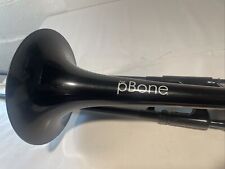 Jiggs pBone Plastic Trombone color is Black comes with Case.