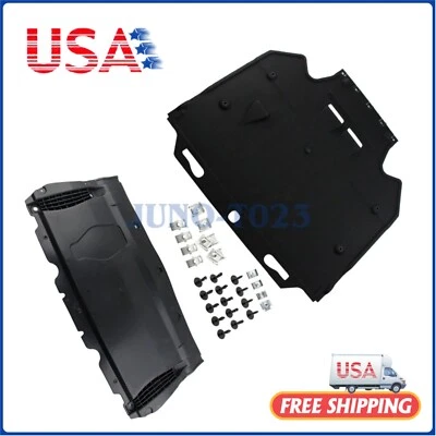 For Audi A6 (4G/C7) A7 (4G) 2011-2018 Splash Guards+Clips+Radiator Support Cover - Imagem 1 de 4