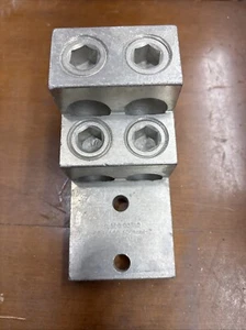 ONE ILSCO D3710 PB4-600 600 MCM-2 AL9CU T&B # ASL60-42 Aluminum Lugs - Picture 1 of 3