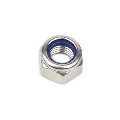 ✔️ Stoppmuttern DIN 985 M2 - M20 VA A2 EDELSATHL Sechskantmuttern selbstsichernd - Bild 1 von 4