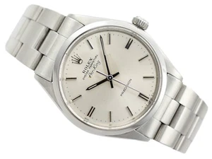 MEN'S WATCH ROLEX AIR KING PRECISION 34MM STEEL "NEW ROLEX SERVICE" AUT. REF. 5500 - Picture 1 of 10