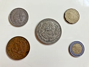 Monedas de México $ Peso Plata Centravos Bimetálicas Circuladas Sin Certificar 61-1999 - Imagen 1 de 14