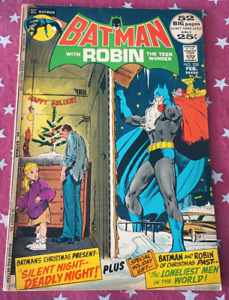 Batman with Robin The Teen Wonder #239 *1972* "Silent Night--Deadly Night!" VG
