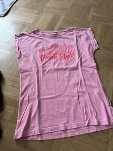 Vingino T Shirt Gr.10/140 Neon Rose 🎀 - Bild 1 von 4