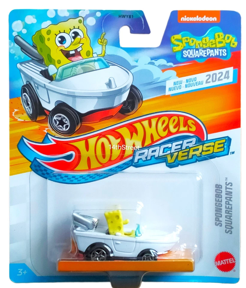 2024 Hot Wheels Racerverse - Spongebob SquarePants - Image 1 of 1