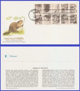 USA4 #1880-89 U/A FLEETWOOD FDC BKLT10 Wildlife - Imagen 1 de 1