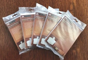 5 Emergency Ozark Trail Hooded Ponchos Wet Weather Protection - 1 Size Fits All - Picture 1 of 3