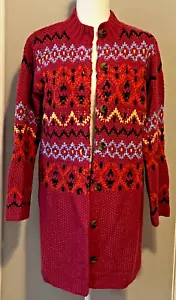 🍒 Sundance Katalog La Jolla Long Strickjacke Pullover XS rosa einmal getragen 🍒 - Bild 1 von 3