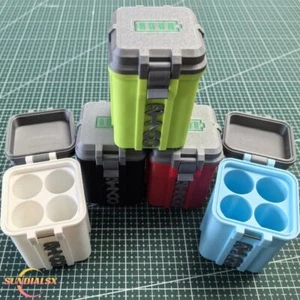Portable Battery Storage Box Holder for 18650/21700 Battery Multicolor Organizer - Picture 1 of 29