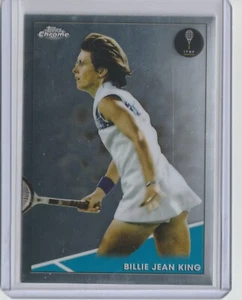 2021 Topps Chrome Tennis Billie Jean King #35 - Imagen 1 de 2