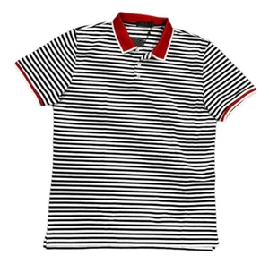 NUEVO G/Fore G4 Para hombres Perforado Rayas Golf Tech Jersey Calce Ajustado Polo XL EE. UU. - Imagen 1 de 9