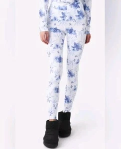 NWT LOVE SHACK FANCY BOGNER FIRE+ICE Base Layer Bottom Legging Cottage Flower XS - Picture 1 of 14