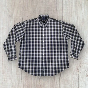 Camisa Ralph Lauren Bartlett Para Hombre Manga Larga Talla XXL Cuadros Azul Verde Algodón - Imagen 1 de 13
