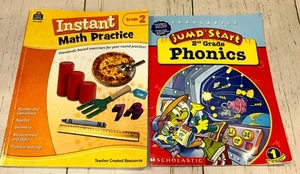 Grade 2 Instant Math Practice & Phonics Homeschool Problems Counting School - Picture 1 of 11