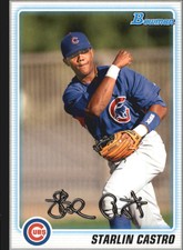 2010 Bowman Prospects Baseball Black #BP100 Starlin Castro