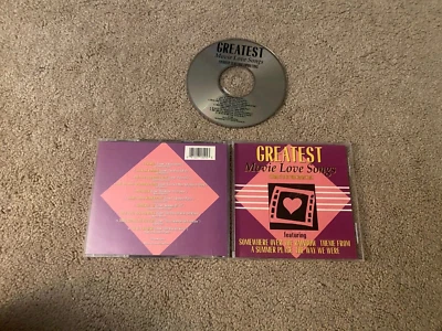 GREATEST MOVIE LOVE SONGS PERFORMED BY THE HOLLYWOOD SYMPHONY STRINGS CD Foto 1 de 2