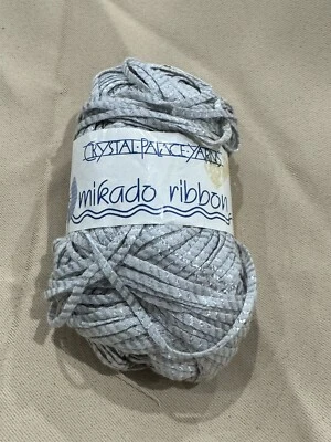 Hilo de cinta gris Mikado hecho en Alemania color 458 Foto 1 de 4