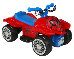 Kids Spider Man Superhero Battery Powered Quad w/ Authentic Graphics Ages 1.5+ - Picture 1 of 11