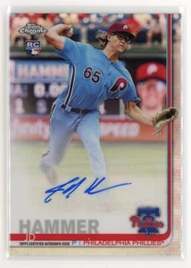 JD Hammer 2019 Topps Chrom Update Rookie Autogramm #CUA-JH Refraktor - Bild 1 von 2