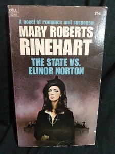 THE STATE VS. ELINOR NORTON BY MARY ROBERTS RINEHART DELL THRILLER Vintage - Picture 1 of 2