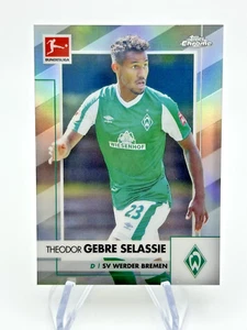 Theodor Gebre Selassie 2020-21 Topps Chrome Bundesliga Refractor #24 - Picture 1 of 3