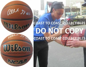 Allisha Gray South Carolina Gamecocks signed autographed NCAA basketball proof - Picture 1 of 3