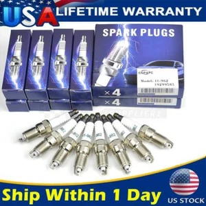 Upgraded 8PCS Iridium Spark Plugs 41-962 For GMC Sierra Chevy Silverado 19299585 - Picture 1 of 10