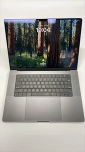 Apple MacBook Pro 16" M3 Pro chip with 18GB Memory 18GB RAM 512GB SSD 2023 Black - Picture 1 of 6