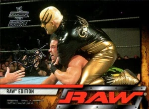 Tarjeta de lucha libre Fleer WWE Raw vs. Smackdown 2002 edición #45 Goldust - Imagen 1 de 2