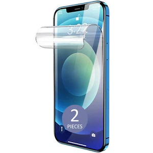2pcs Soft Anti-scratch PET Film Screen Protector Guard for Apple iPhone 14 Front - Picture 1 of 8