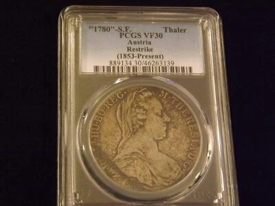 1780           Thaler       Australia          PCGS  VF 30 - Image 1 of 2