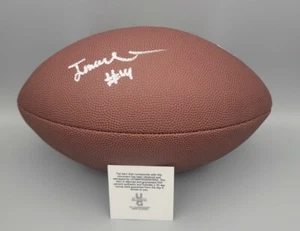 JO'QUAVIOUS MARK MISSISSIPPI STATE BULLDOGS ESTRELLA RB CERTIFICADO DE AUTENTICIDAD DE FÚTBOL FIRMADO - Imagen 1 de 3