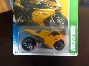 DUCATI 1098 MOTORCYCLE TREASURE HUNT SERIES 2012 HOT WHEELS - Picture 1 of 12