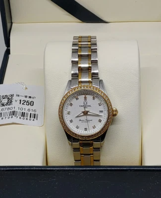 RELOJ MECÁNICO CARNAVAL DAMAS - LUJO Foto 1 de 4