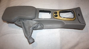 2000 2001 2002 Jaguar S-Type Center Console Top Frame Arm Rest AGM Almond Trim - Picture 1 of 10