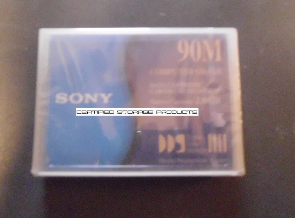 NEW Sony DG90P 90m 4mm 2GB/4GB Dat Data Tape Cartridge DAT DDS-1 Factory Sealed - Image 1 of 1