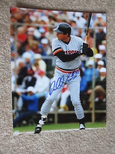 DARRELL EVANS DETROIT TIGERS AUTOGRAPHED 8x10 PHOTO #2 - Picture 1 of 1