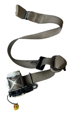 08-10 Cinturón de seguridad delantero pasajero derecho Ford F250 F350 cabina extendida bronceado original Foto 1 de 4