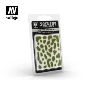 Vallejo NUEVO EN CAJA Wild Tuft - verde seco, pequeño - Imagen 1 de 1