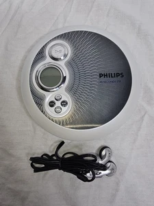 Reproductor de CD portátil personal Philips de colección AX2411/17 45 segundos ESP probado y funciona - Imagen 1 de 5