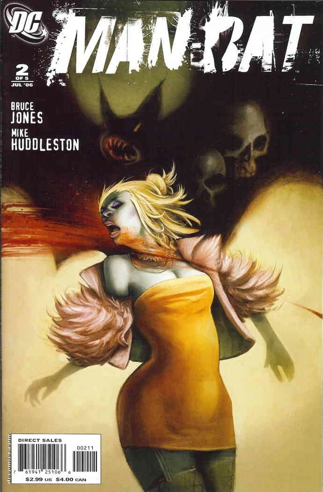 Man-Bat (4th Series) #2 VF; DC | Bruce Jones - w/Bag+Board - Image 1 of 1