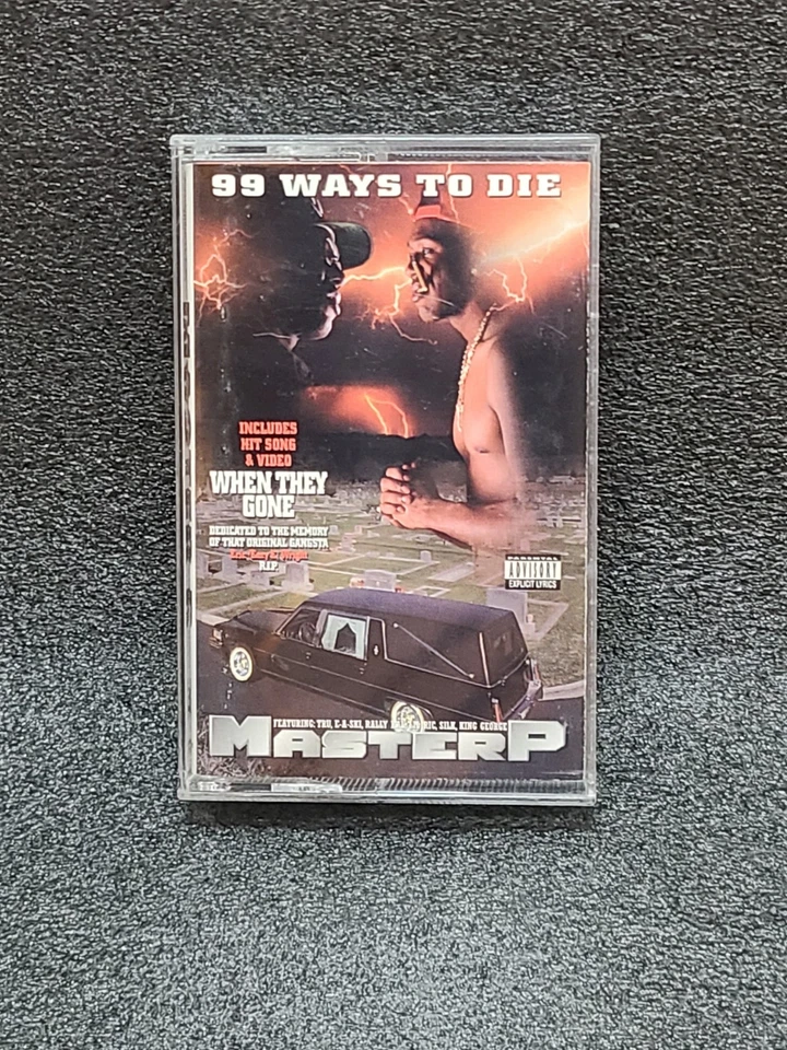 Master P 99 Ways To Die 1995 Cassette Tape Tested Plays - Image 1 of 4