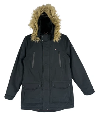 Tommy Hilfiger Kids мальчиков Thermore с капюшоном Куртка Пальто размер 12 лет (152 см) - Изображение 1 из 4