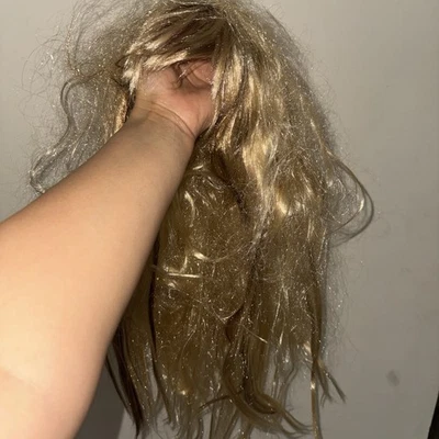 Pelucas de Concierto Disney Hannah Montana Miley Cyrus Y2K Vestir Halloween Rubia Foto 1 de 4