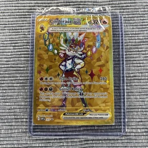 Cinderace ex 163 Sv: Scarlet & Violet Pokemon Cards Holo Sealed Promo - Picture 1 of 4