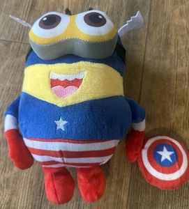 Captain America Window Minion Hanging Plush - Picture 1 of 3