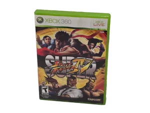 Super Street Fighter IV 4 (Microsoft Xbox 360, 2010) completo testato CIB pulito! - Foto 1 di 2